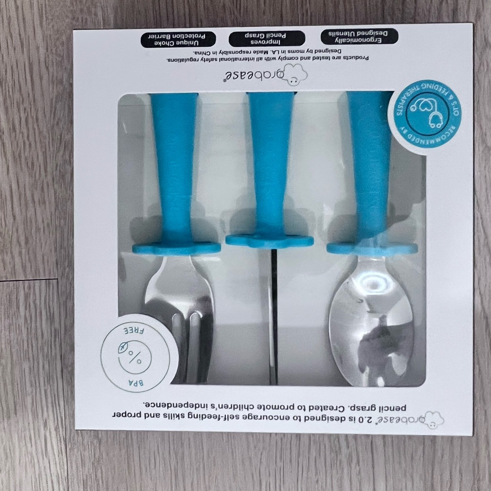 Doddl Blue Toddler Cutlery Set